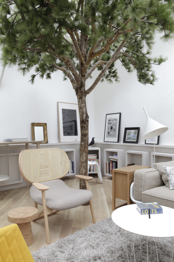 Paris Warehouse Makeover Gregoire De Lafforest tree