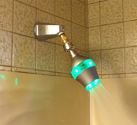 color changing shower head