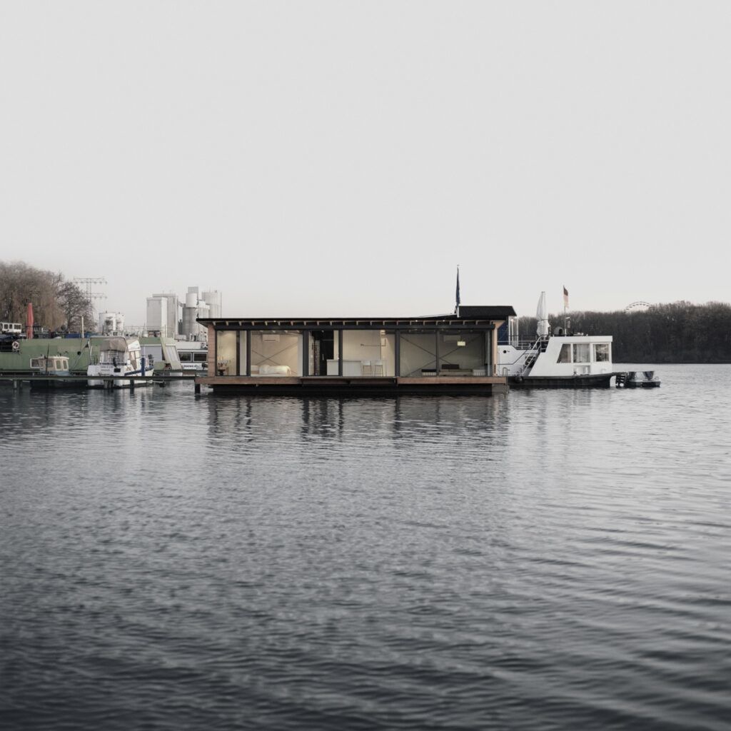 Berlin Modern Houseboat Lake Rummelsberg