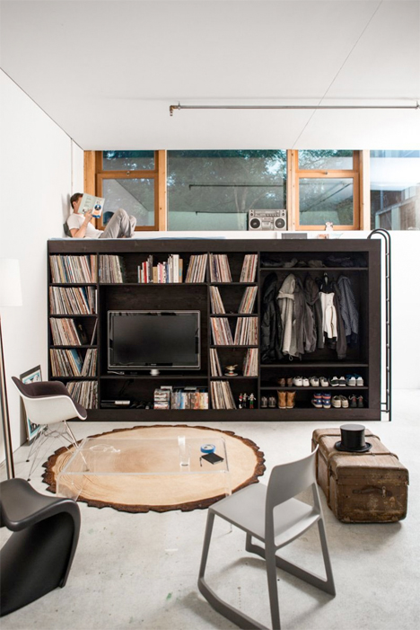 Living Cube Studio Apartment Storage Furniture 6