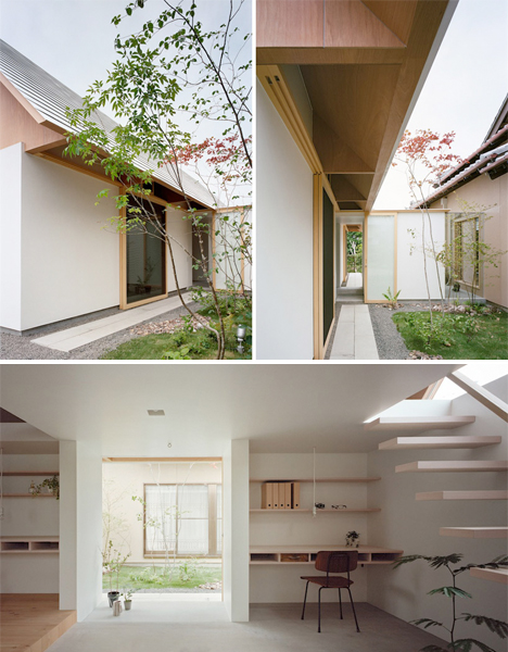 Modern Plywood Expansion To Traditional Japanese Home