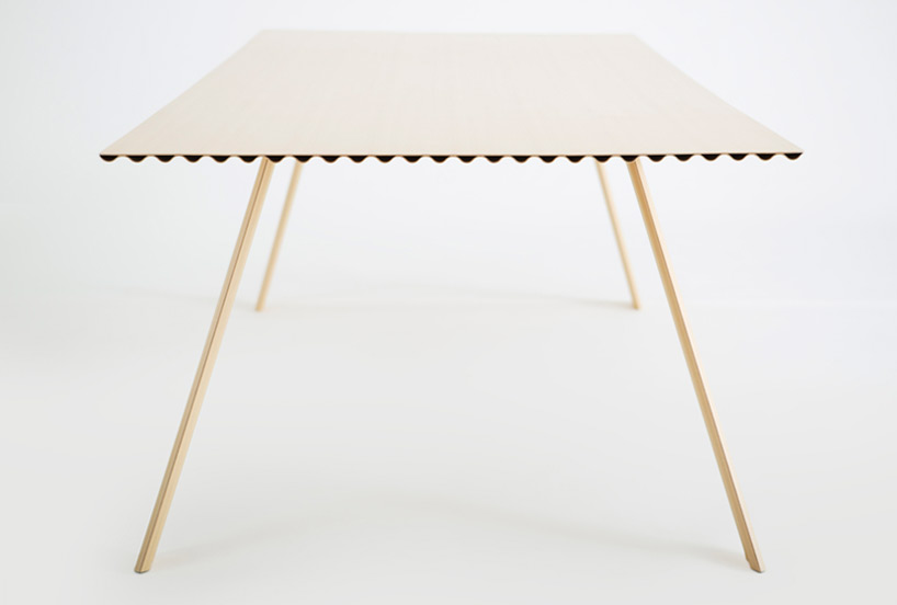 Ripple Table by Benjamin Hubert