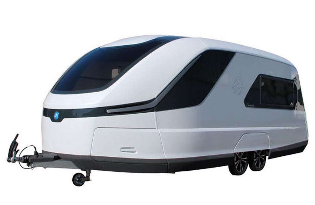 Caravissio futuristic camper design