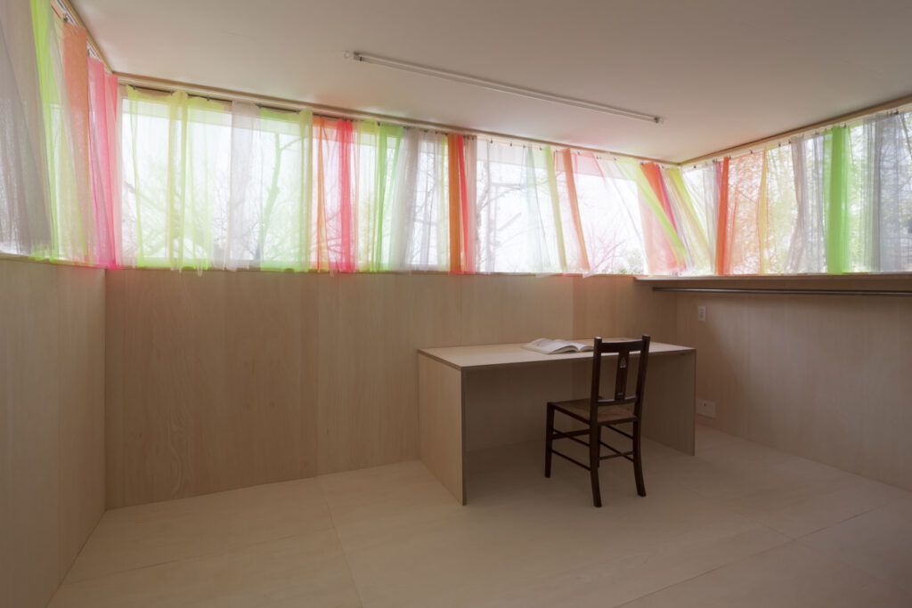 Tato Ishikiri's House Japan curtains
