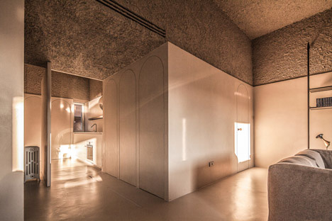recessed doors house of dust rome
