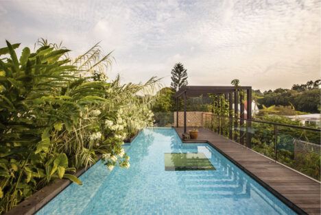 Aamer singapore tropical house pool