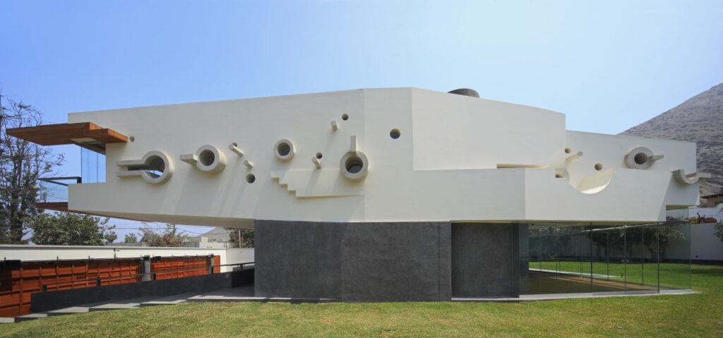 Modern Design Home in Peru side