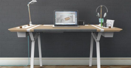 Minimalist desk