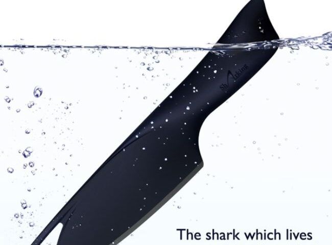 shark knife design