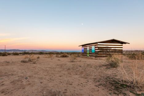 cabin in the desert