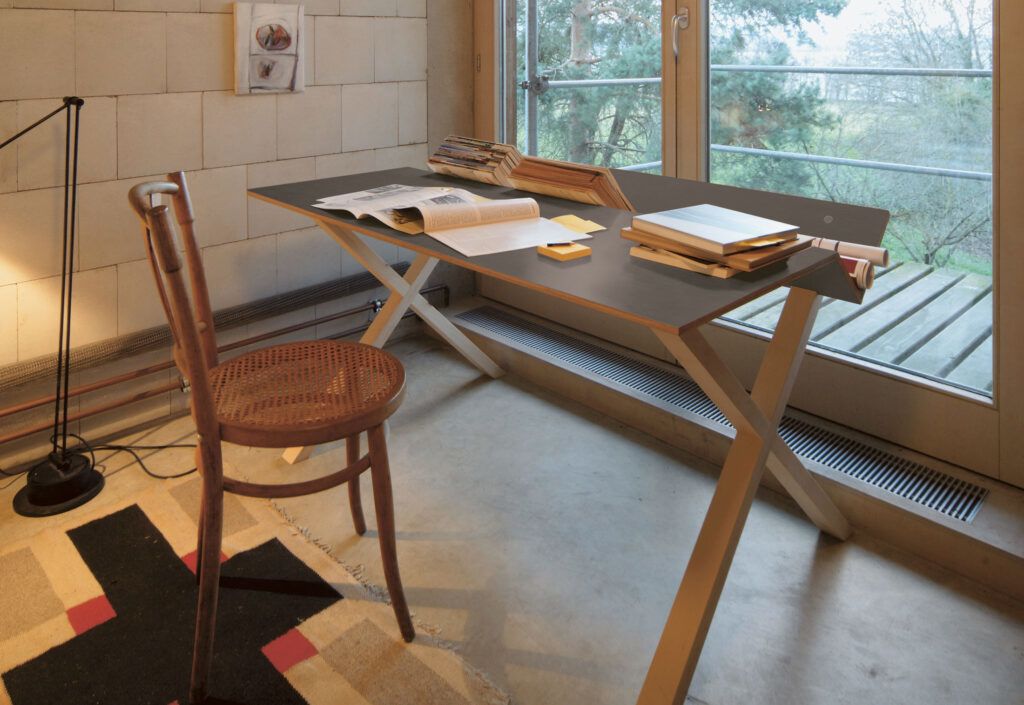 Kant Minimal Desk by Nils Holger Moormann gray