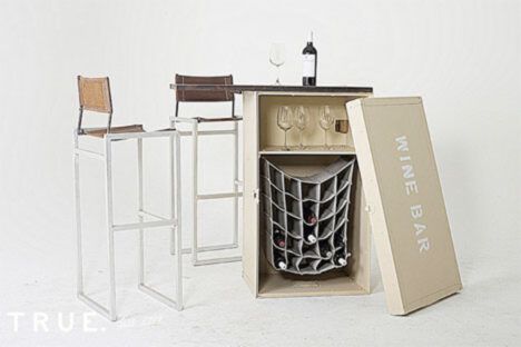 Wine bar in a box