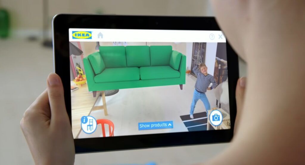 Ikea augmented reality app