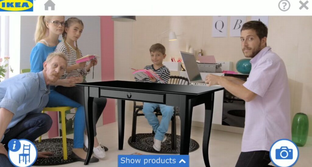 Ikea augmented reality test