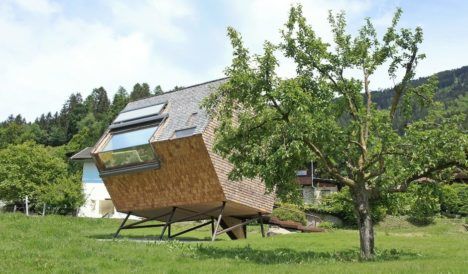 Modern alpine cabin design