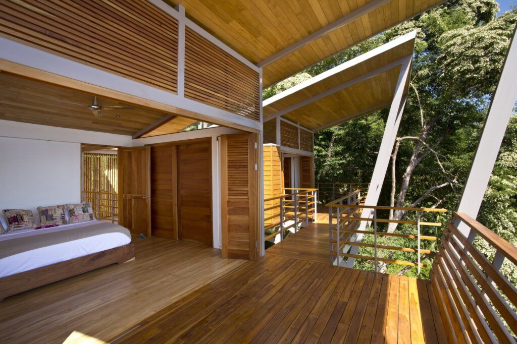 Flotanta House Costa Rica deck