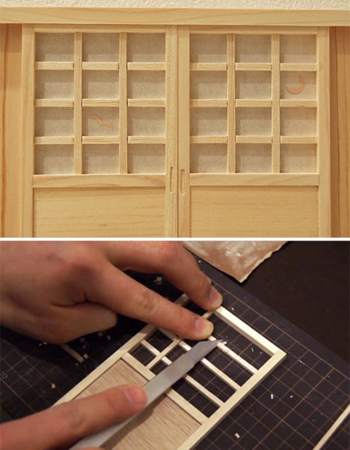Crafting a shoji screen outlet cover