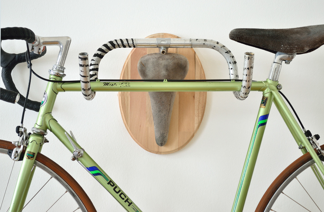 bicycle seat taxidermy