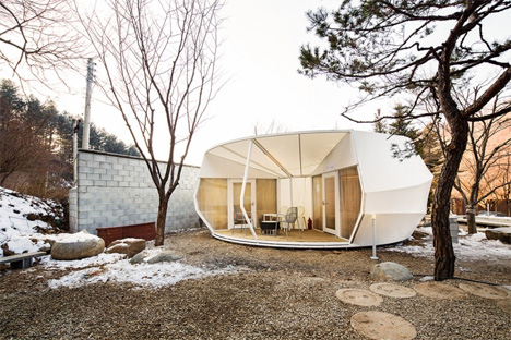 luxury tent cabin