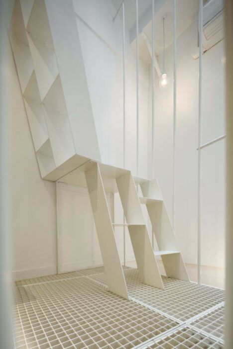 tower apartment stairs