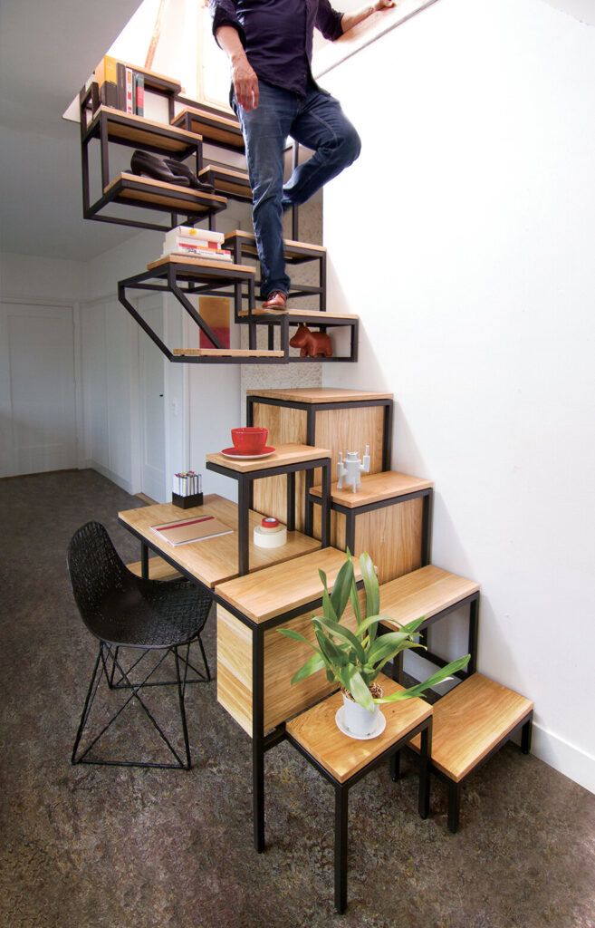 Stair Desk combo by Mieke Meijer