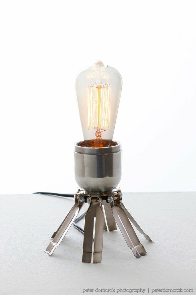 Cluster bomb lamp
