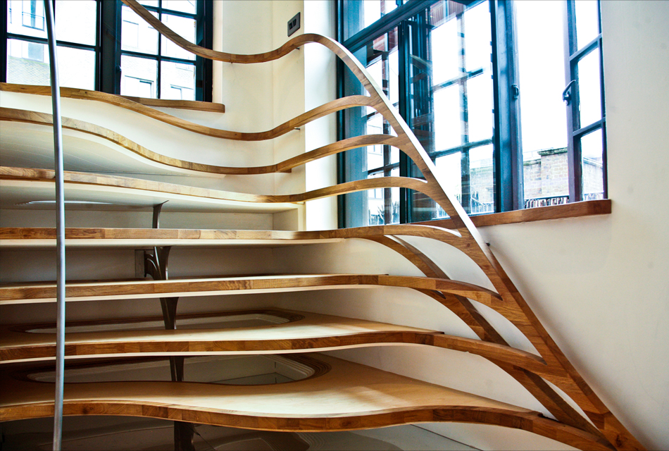 Atmos curvred stair design