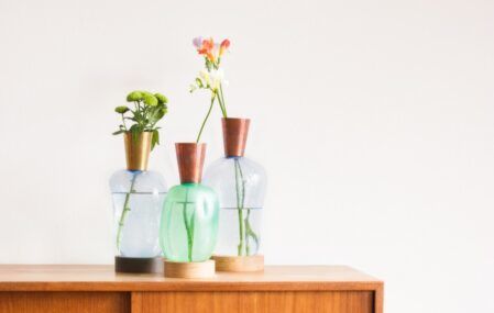 Blow DIY plastic vase kit