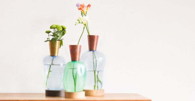 Blow DIY plastic vase kit