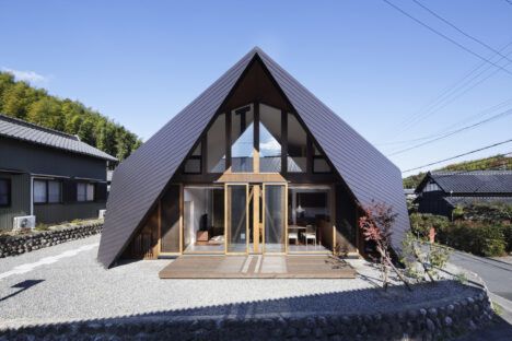 Origami-style house by TSC Architects