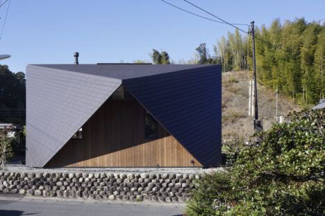 Origami-style house by TSC Architects unusual roof