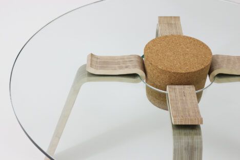 cork stopper table