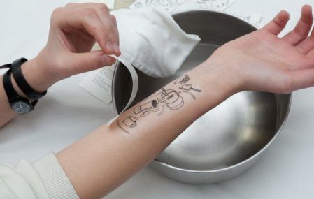 Just look at your arm to follow a recipe