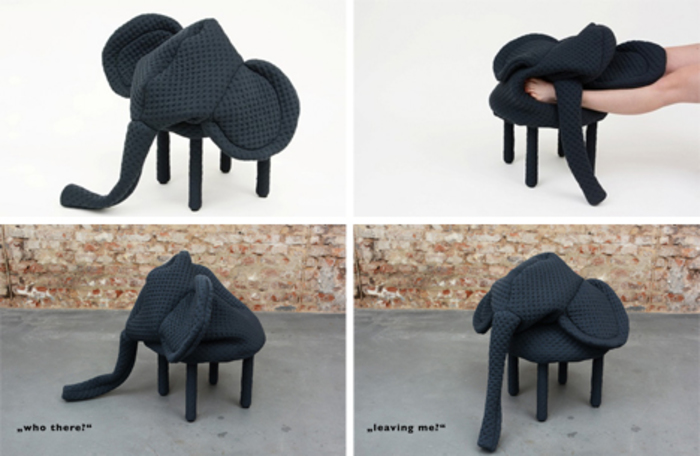 elephant petstool footstool