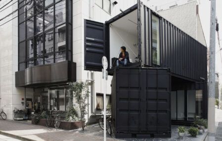stacked offset container house