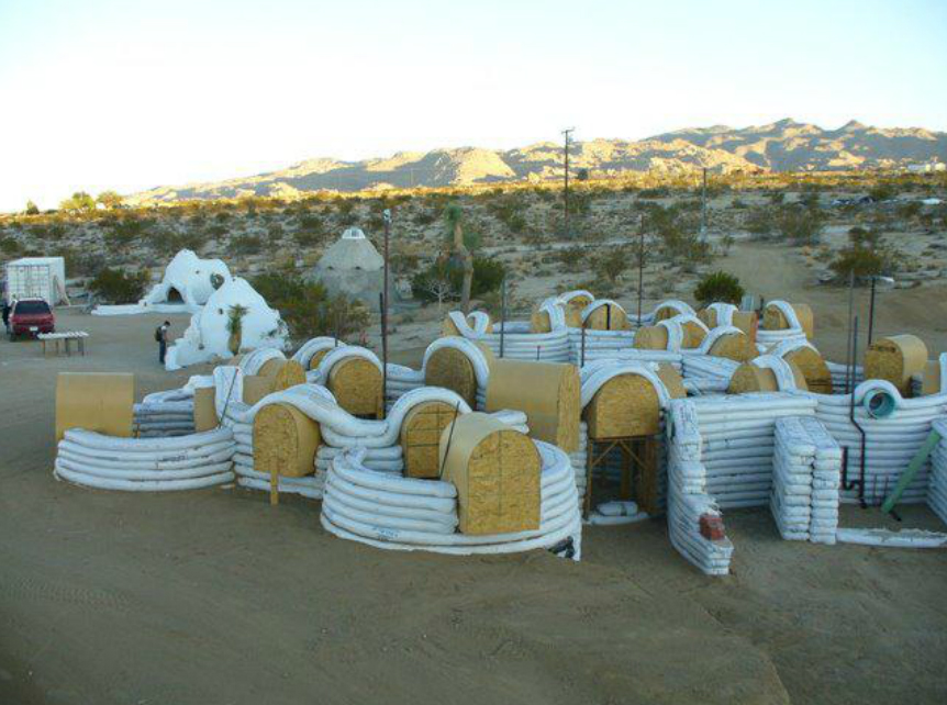 3D print houses earthbag machine united