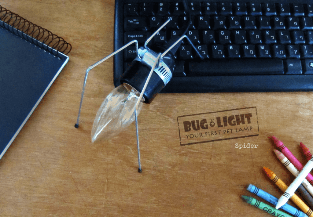 Bug shaped lamp