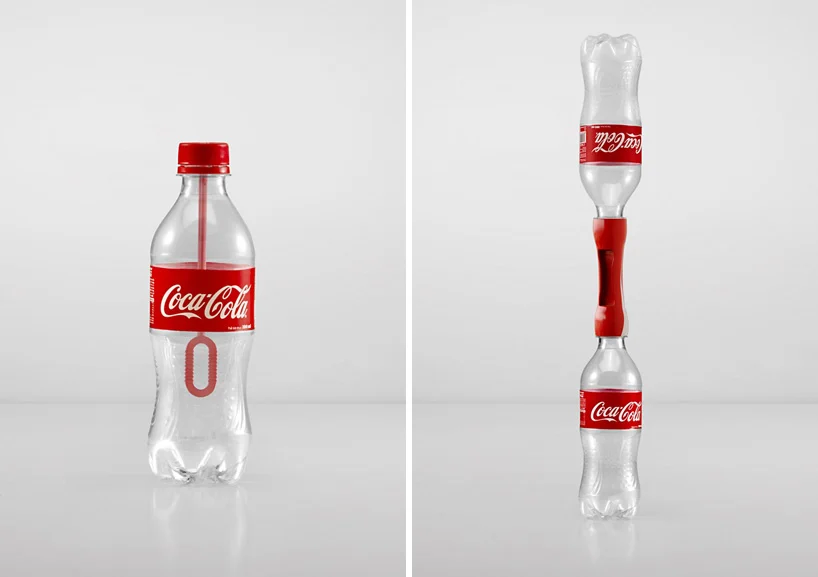 coca cola upcycles its bottles