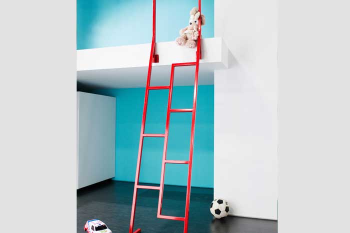 Ladders for Kids Alegre red