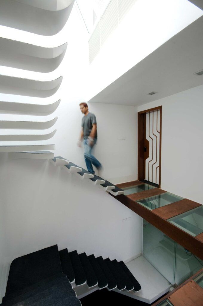 Ultramodern S House stairs