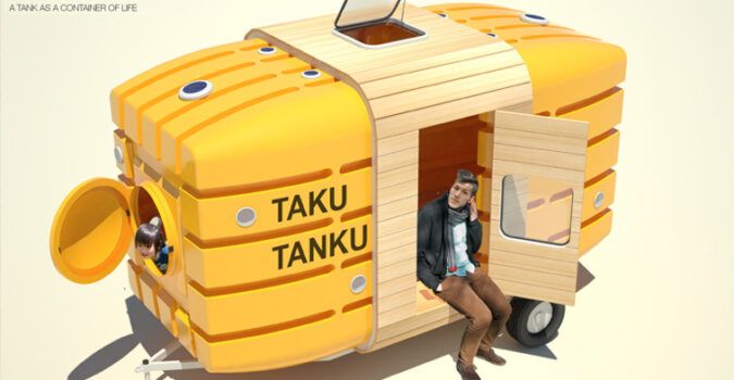 Taku caravan house