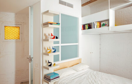 Barcelona apartment shared micro-living bed