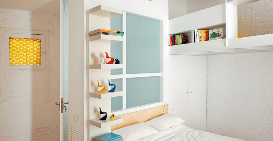 Barcelona apartment shared micro-living bed