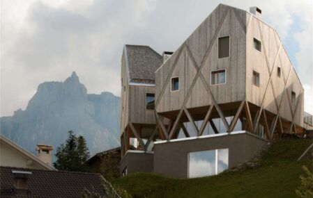 Home in the Alps twin structures