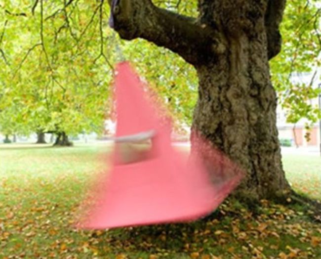 treepee swinging tent pink