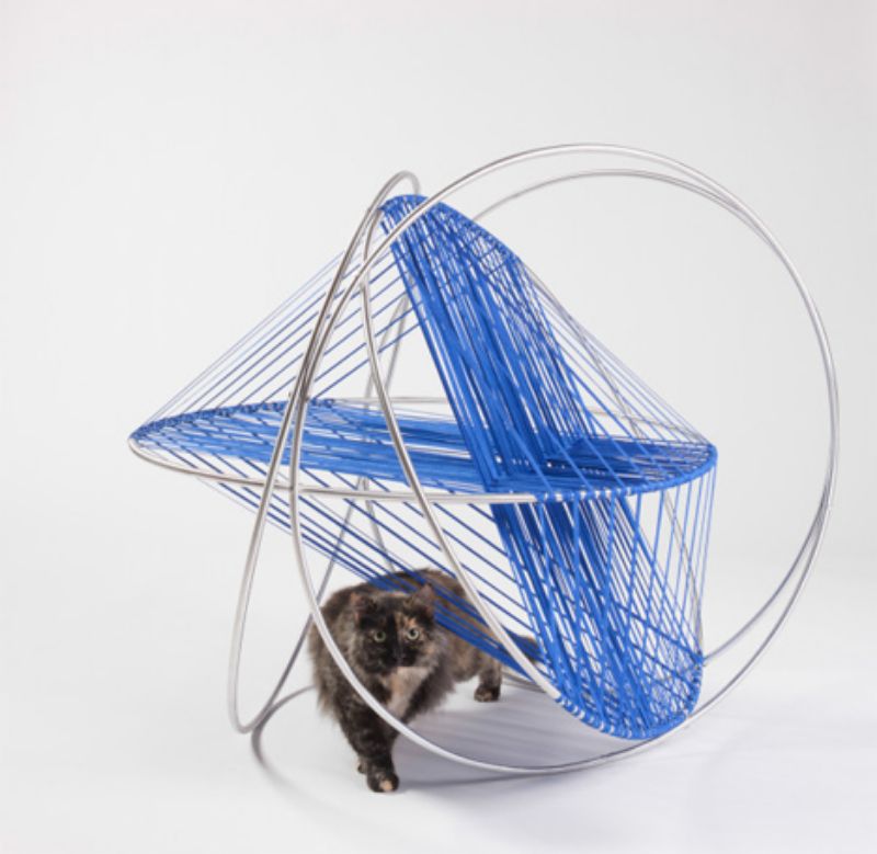 Designer cat houses Architects for Animals sculptural