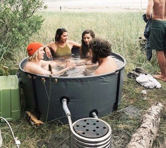 Nomad traveling hot tub