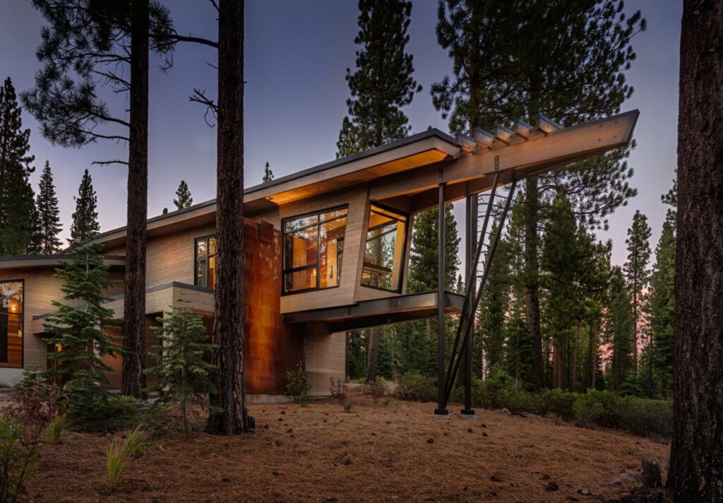 California mountain house Sage Architecture