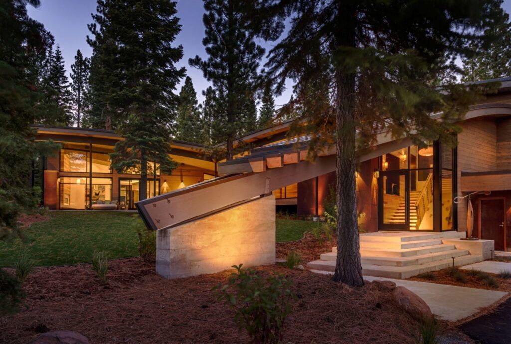 California mountain house Sage Architecture midcentury