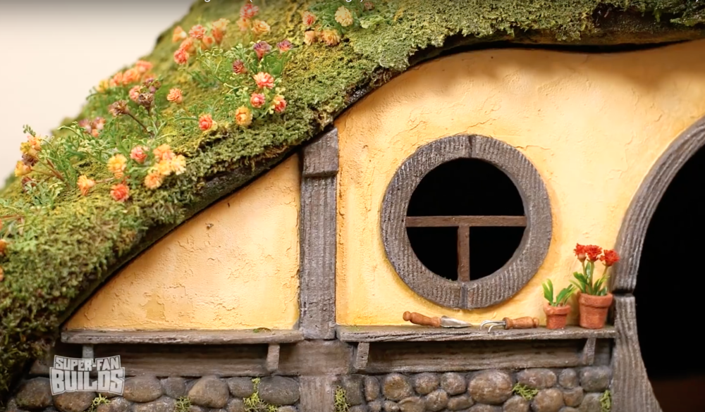 Tim Baker hobbit house detail